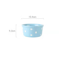 New Arrival Eco-friendly Non-toxic Strong Suction Bowl Feeding Bib Baby Ceramic Bowl and Plate